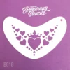 Art Factory Boomerang Stencil - Heart Crown (B016) -Lush Metic Sales Store afb016 5b85cc85 d79f 48b4 8491 1e71f91adc78