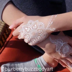 Henna Lace Kit - White (0.5 Oz) -Lush Metic Sales Store afhlace01 b