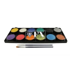 Diamond FX Metallic Palette (12/colors - 10 Gm)