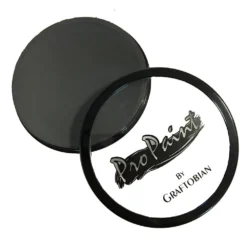Graftobian Black ProPaint Face Paint - Charcoal 77032 (1 Oz/30 Ml)