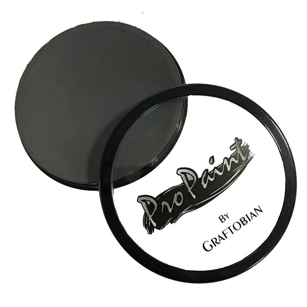 Graftobian Black ProPaint Face Paint - Charcoal 77032 (1 Oz/30 Ml)