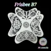 PK Frisbee Face Painting Stencil - B7 - Lovely & Lacy -Lush Metic Sales Store fbb7