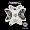 PK Frisbee Face Painting Stencil - D1 - Spider & Web -Lush Metic Sales Store fbd1