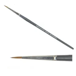 Ruby Red #0 Round Sable Brush (1/16")