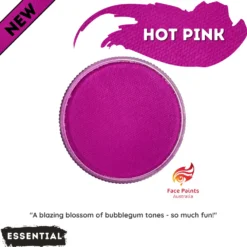 Face Paints Australia Face & Body Paint - Essential Hot Pink (30 Gm)
