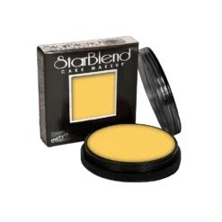 Mehron StarBlend Cake Makeup - Yellow (2 Oz)