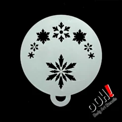 Ooh! Flip Stencil - Frozen Snowflake 2