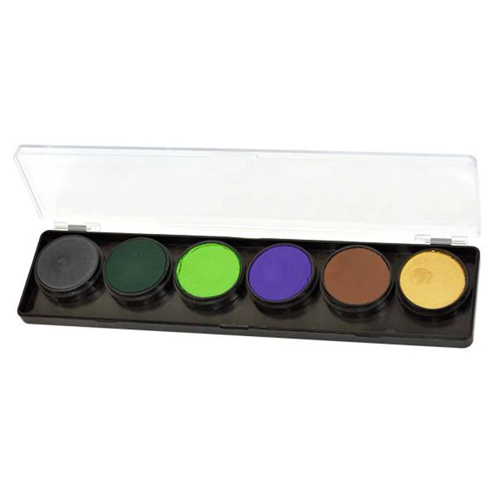FAB Monster Mash Face Paint Palette (6 Colors - 11 Gm) 3 FAB Monster Mash Face Paint Palette (6 Colors - 11 Gm)