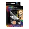Woochie Halloween Makeup Stencil Kit - Glitter Skull -Lush Metic Sales Store sk002 71855afe a9b6 4b4e b367 e0cec2877728