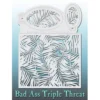 Bad Ass Triple Threat Stencil - Let's Be Ferns 7001 -Lush Metic Sales Store sobatt7001