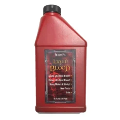 SilverRain Studio Bottle Of Liquid Blood (16 Oz/473 Ml)